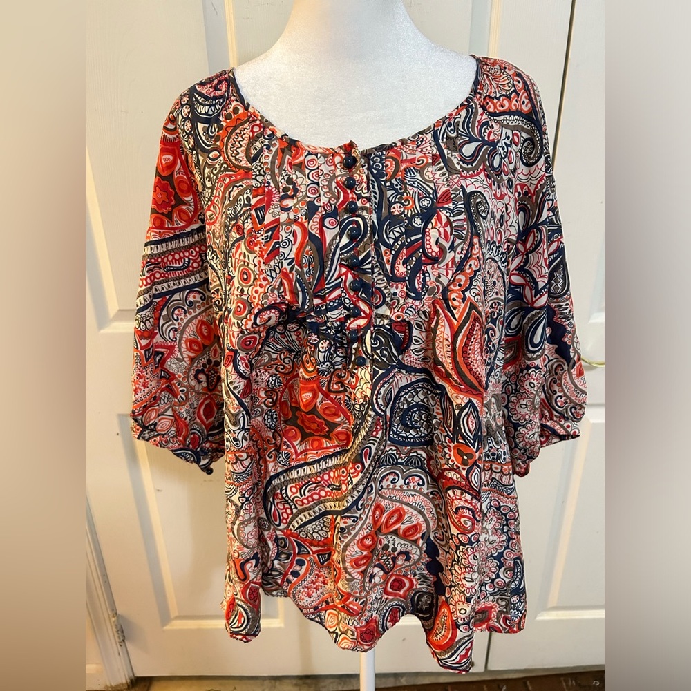 Banana Republic silk blouse, Small